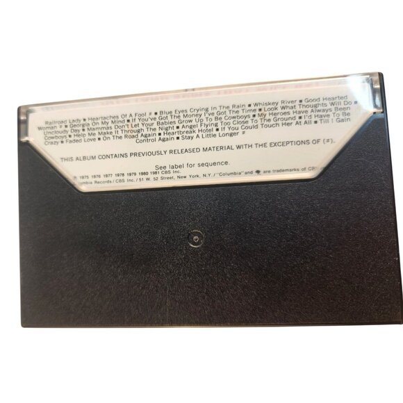 Vintage Cassette Tape Lot: Fleetwood Mac Willie Nelson REO Speedwagon The Cars - Picture 11 of 15